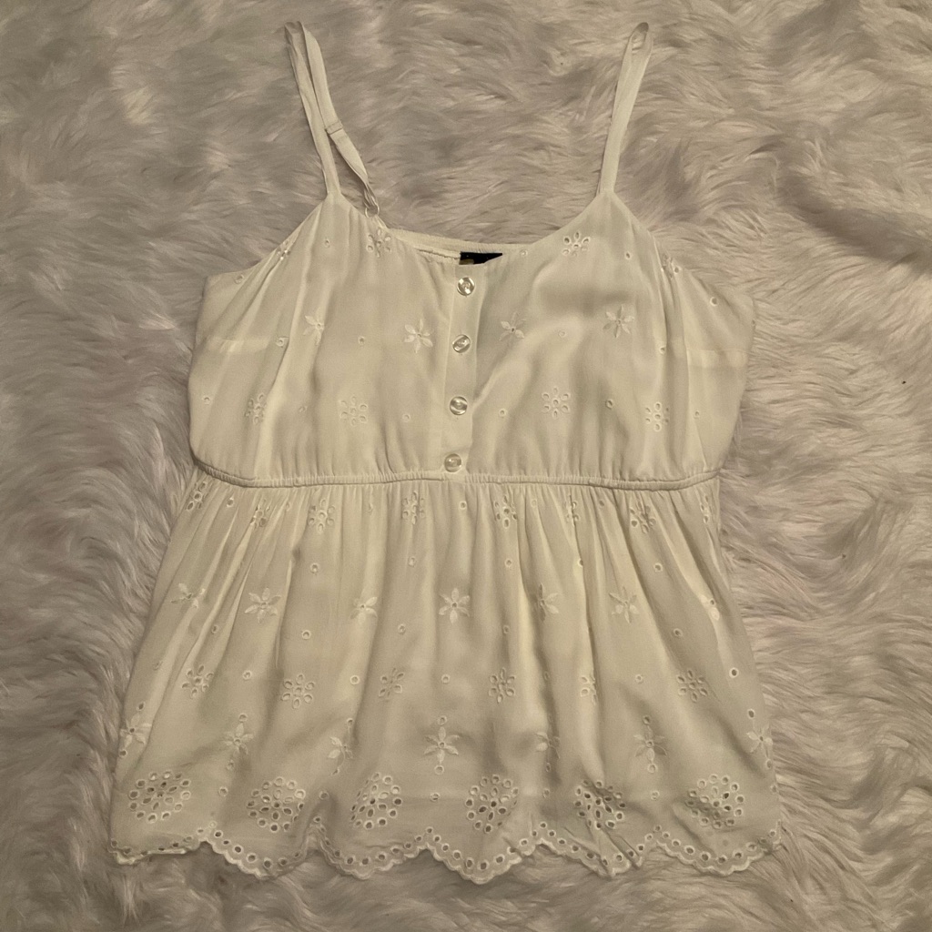 White Torrid Tank Size 1x Nwt
